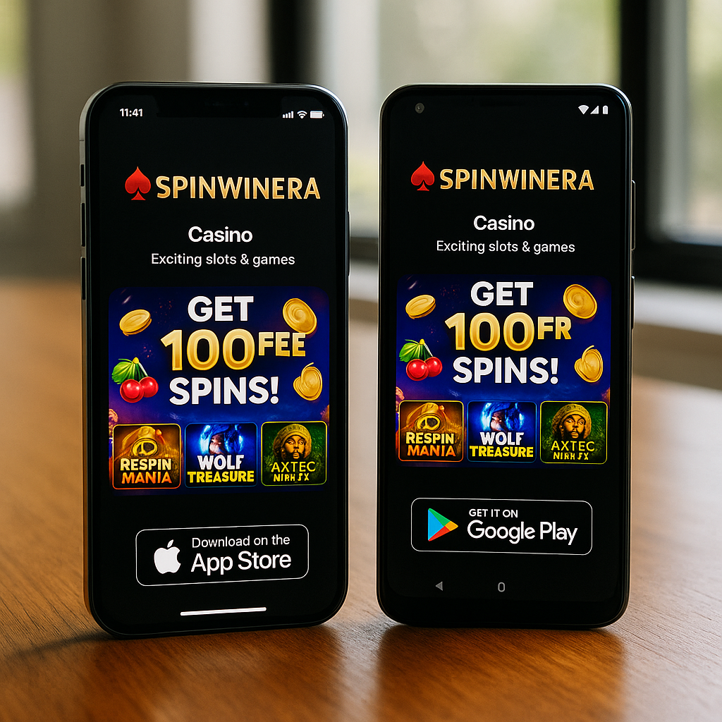 Spinwinera - Mobile Apps - iOS and Android Access